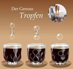 Leonardo GOCCE Espresso-Set mit Untersetzer 12-teilig