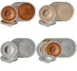 Ritzenhoff & Breker Natura Pizza- und Pasta-Set 12-teilig - Variante