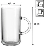 Ritzenhoff & Breker Marco Latte Macchiato / Gl&uuml;hwein Glas 270 ml 120er Set