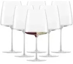 Zwiesel Glas SIMPLIFY Weinglas samtig & &uuml;ppig 6er Set
