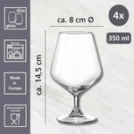 Ritzenhoff & Breker Rumba Schwenkglas 350 ml 4er Set