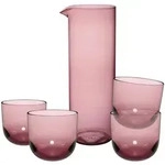 like. by Villeroy & Boch Like Glass Trinkgl&auml;ser mit Karaffe 5-teilig - Grape