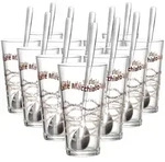 Ritzenhoff & Breker Sana Latte Macchiato Gl&auml;ser mit L&ouml;ffel 370 ml 12er Set