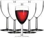 Mepal Kunststoff-Rotweingl&auml;ser SAN 300 ml 6er Set