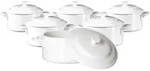 Ritzenhoff & Breker Bianco Mini-Terrine 10 x 5,2 cm 6er Set
