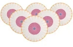 Villeroy & Boch Fleur Couleur Servierplatte &oslash; 31,8 cm 6er Set