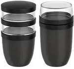 Mepal Ellipse Lunchpot-Set XL 2-teilig - Nordic Black