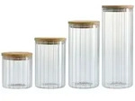 Ritzenhoff & Breker Linea Vorratsgl&auml;ser-Set 4-teilig
