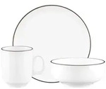 Seltmann Weiden Sento Home Pure Lines Fr&uuml;hst&uuml;cks-Set 18-teilig - Chocolate...