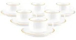 Seltmann Weiden Sento Home Pure Lines Espressotasse mit Untertasse 80 ml 6er...