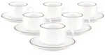 Seltmann Weiden Sento Home Pure Lines Espressotasse mit Untertasse 80 ml 6er...