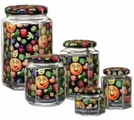 Ritzenhoff & Breker Smile Vorratsgl&auml;ser-Set sechseckig 5-teilig