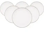 Seltmann Weiden Sento Home Pure Lines Speiseteller &oslash; 27,6 cm 6er Set - Cocoa...