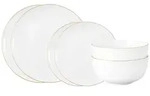 Seltmann Weiden Liberty Goldrand Basic-Set 6-teilig