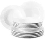Seltmann Weiden Rondo/Liane Wei&szlig; Tafelservice 12-teilig