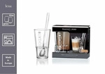 Ritzenhoff & Breker LENA Latte Macchiato Gl&auml;ser mit L&ouml;ffel 350 ml 2er Set