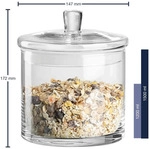 Leonardo TOP Glasdose mit Deckel handgefertigt 1,5 l