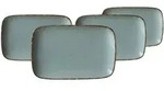 Ritzenhoff & Breker Casa Platte 24 x 15,5 cm 4er Set - blau