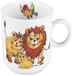 Seltmann Weiden Compact Kindergeschirr Set 3-teilig - Bunte Tierwelt