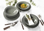 Seltmann Weiden Beat Color Glaze Tafelservice 12-teilig - Perlgrau