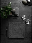 Villeroy & Boch Manufacture Rock Servierplatte quadratisch schwarz 32,5 cm