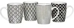 Ritzenhoff & Breker Takeo Mixed Kaffeebecher 350 ml 4er Set