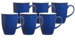 Ritzenhoff & Breker DOPPIO Kaffeebecher 320 ml 6er Set - Indigo Blau