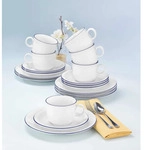 Seltmann Weiden Compact Blaurand Kaffeeservice 18-teilig