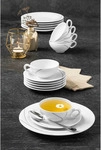 Seltmann Weiden Trio Highline Teeservice 18-teilig