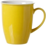 Ritzenhoff & Breker DOPPIO Kaffeebecher 320 ml 6er Set - Gelb