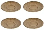 Leonardo MATERA Keramikunterteller 15 cm 4er Set - beige