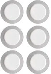 Ritzenhoff & Breker DOPPIO Speiseteller 27 cm 6er Set - Grau