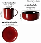 Ritzenhoff & Breker Gambia Fr&uuml;hst&uuml;cks-Set 12-teilig