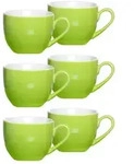 Ritzenhoff & Breker DOPPIO Espressotasse 80 ml 6er Set - Gr&uuml;n