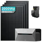 Anker SOLIX Solarbank 2 E1600 Pro Balkonkraftwerk Speicher mit 500Wp Solarmodul...