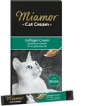 Miamor Cat Cream mit Gefl&uuml;gel 90g (6x15g) Snack f&uuml;r ein gl&auml;nzendes Fell