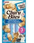 INABA CAT Churu Bites Huhn mit Thunfisch und Muscheln 3x10g