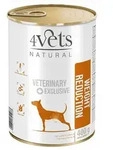 4VETS Natural Weight Reduction 400g f&uuml;r &uuml;bergewichtige Hunde