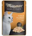 Miamor H&uuml;hner- und Thunfischfilets in Gelee 100g