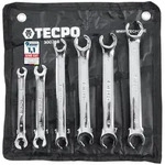 TECPO Offener Ringschl&uuml;ssel-Satz 6-teilig
