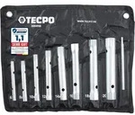 TECPO Rohrsteckschl&uuml;ssel-Satz, 6x7-20x22 mm, 9-tlg.