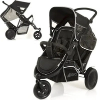 Hauck 513040, Hauck Geschwisterwagen Freerider - Black