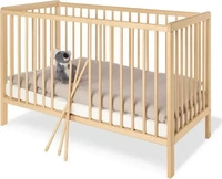 Pinolino 111038, Pinolino Kinderbett Hanna 70 x 140 cm - Buche massiv unbehandelt
