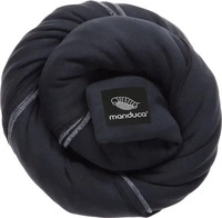 manduca 233-20-60-001, manduca Babytragetuch Sling elastisch 510 x 60 cm - Black