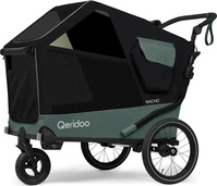 Qeridoo Q-NCOL-25GN, Qeridoo Hundeanh&auml;nger Nacho L auch als Buggy nutzbar mit