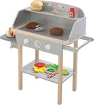 Roba 480212ZU, Roba BBQ Grill mit Grillzange, Holz-Ketchupflasche inkl. 14 tlg