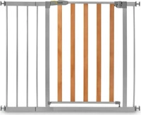 Hauck 597408, Hauck T&uuml;rschutzgitter / Treppenschutzgitter Woodlock 2 (75-80 cm)