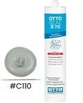 OTTOSEAL&reg; S 70 fugengrau Struktur C110 &ndash; 310 ml &ndash; keine Randzonenverschmutzung,