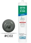 OTTOSEAL&reg; S 100 Sanit&auml;r Silikon 300 ml &ndash; grau &ndash; schimmelresistent &