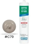 OTTOSEAL&reg; S 100 Sanit&auml;r Silikon 300 ml &ndash; steingrau &ndash; schimmelresistent &